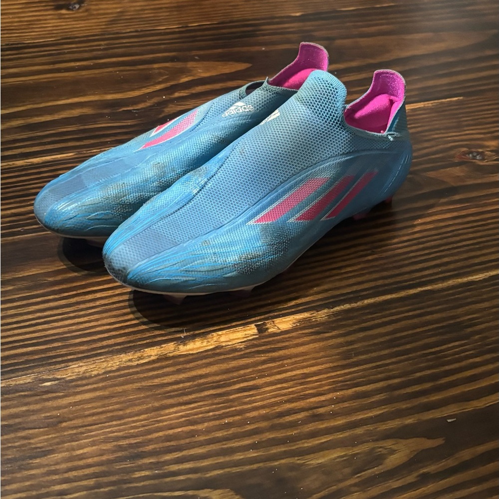 Adidas Blue and Pink X Speedflow +